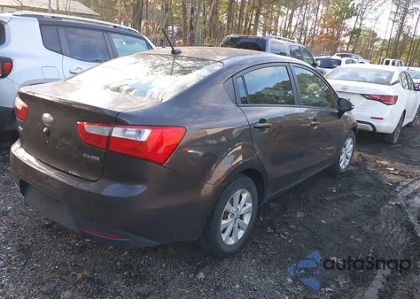 2013 Kia Rio Ex из США, поврежденный, VIN KNADN4A31D6241293